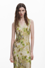 ROCHIE SATINATA CU BRODERIE