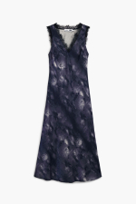 ROCHIE SATINATA CU BRODERIE