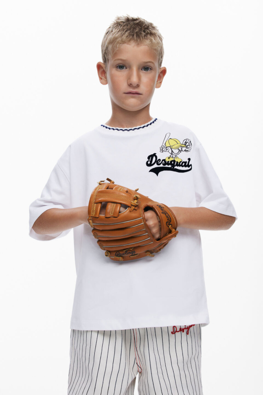 Tricou cu maneca scurta Baseball