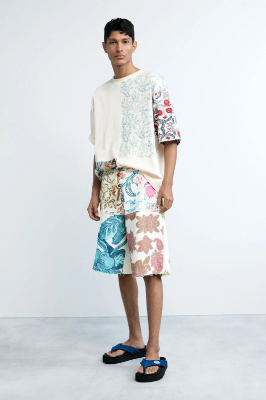 Tricou patchwork