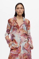 Camasa imprimata cu model paisley