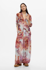 Camasa imprimata cu model paisley
