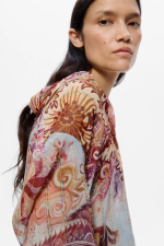Camasa imprimata cu model paisley