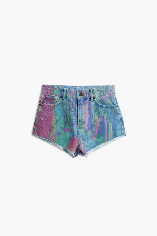 PANTALONI SCURTI DENIM