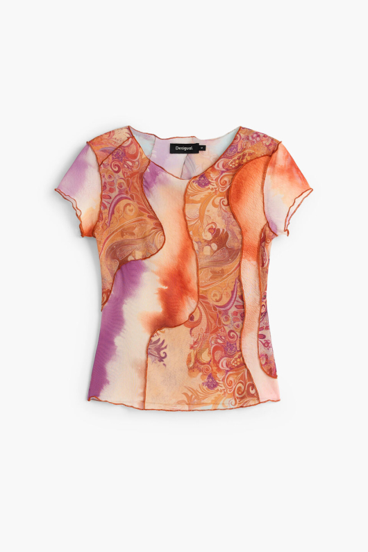 Tricou cu maneca scurta imprimat