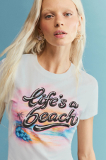 Tricou din bumbac imprimat