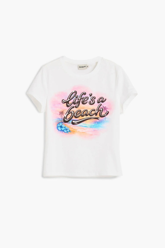 Tricou din bumbac imprimat