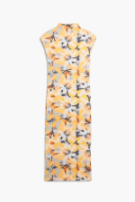 Rochie tip creion cu flori