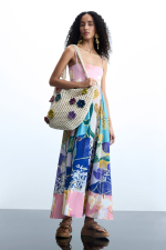 Rochie lunga imprimata