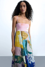 Rochie lunga imprimata