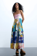 Rochie lunga imprimata