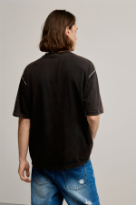 TRICOU SIMPLU CU BRODERIE