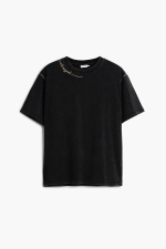 TRICOU SIMPLU CU BRODERIE
