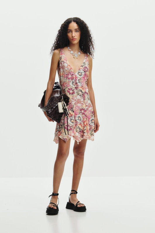 Rochie midi imprimata