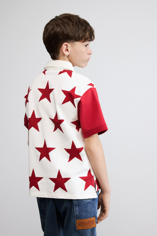 TRICOU POLO CU STELUTE