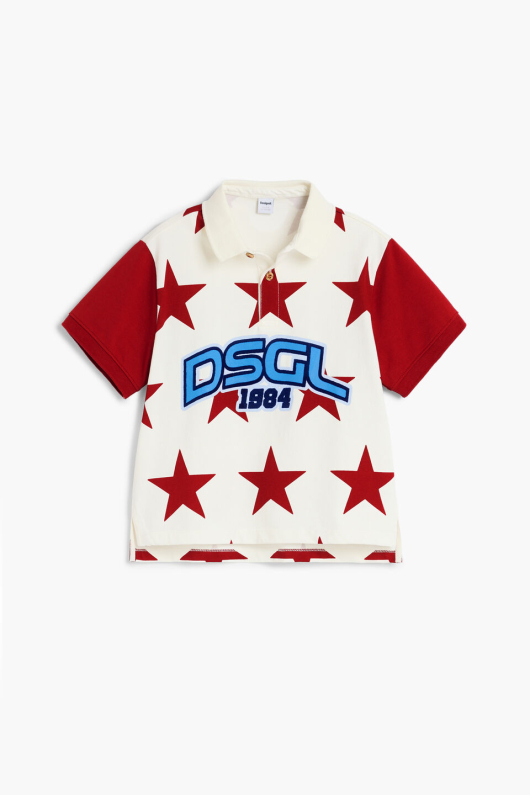 TRICOU POLO CU STELUTE