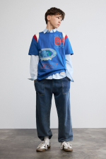 Tricou din bumbac imprimat