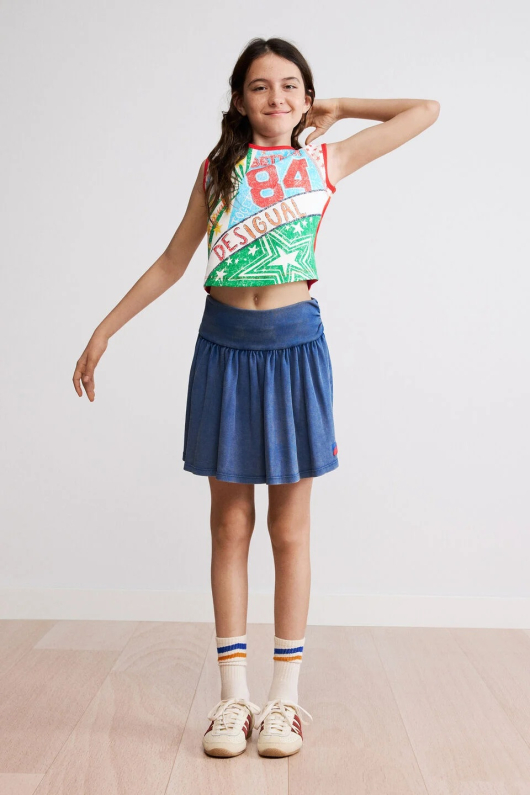 Tricou multicolor imprimat