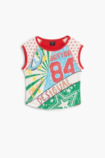 Tricou multicolor imprimat