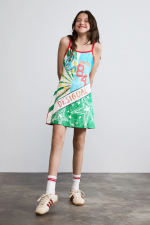 Rochie imprimata multicolor