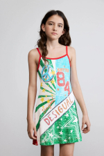 Rochie imprimata multicolor
