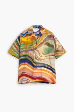 Camasa cu imprimeu abstract