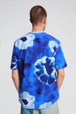 Tricou tie-dye albastru