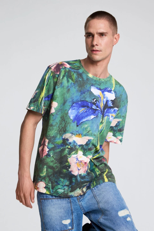 Tricou cu flori