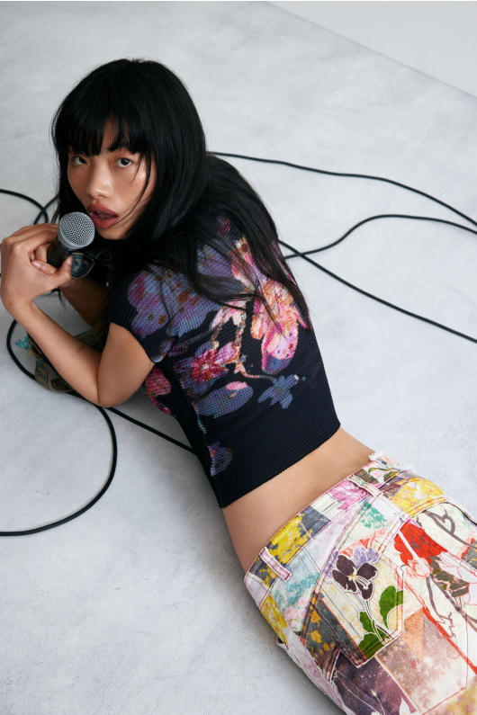 BLUZA CROPPED CREPONATA