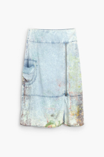 FUSTA MIDI DENIM LYOCELL