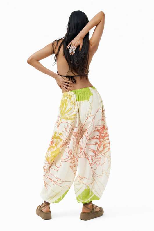 PANTALONI BALLOON DIN BUMBAC