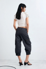 PANTALONI CARGO 3/4
