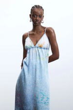 ROCHIE DIN LYOCELL CU PRINT FLORAL