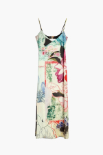 ROCHIE CU BRETELE SI PRINT FLORAL