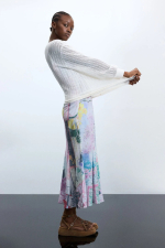 Rochie imprimata 2 in 1