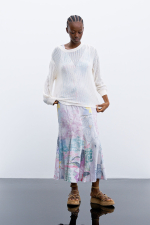 Rochie imprimata 2 in 1