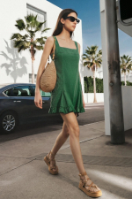 Rochie scurta din tencel