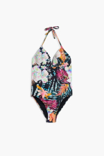 Costum de baie imprimat cu flori