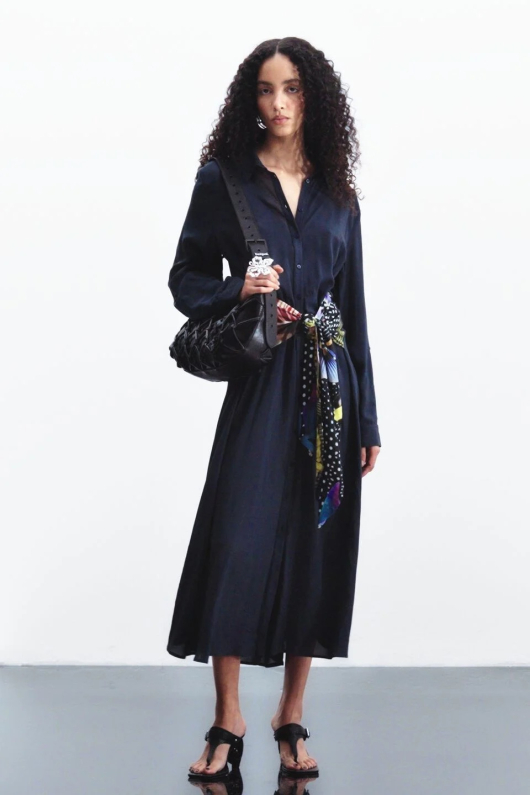 Rochie camasa midi M. C. Lacroix