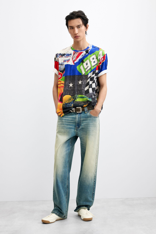 Tricou imprimat racing
