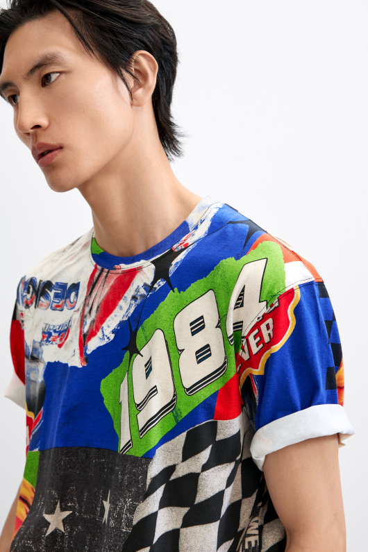 Tricou imprimat racing