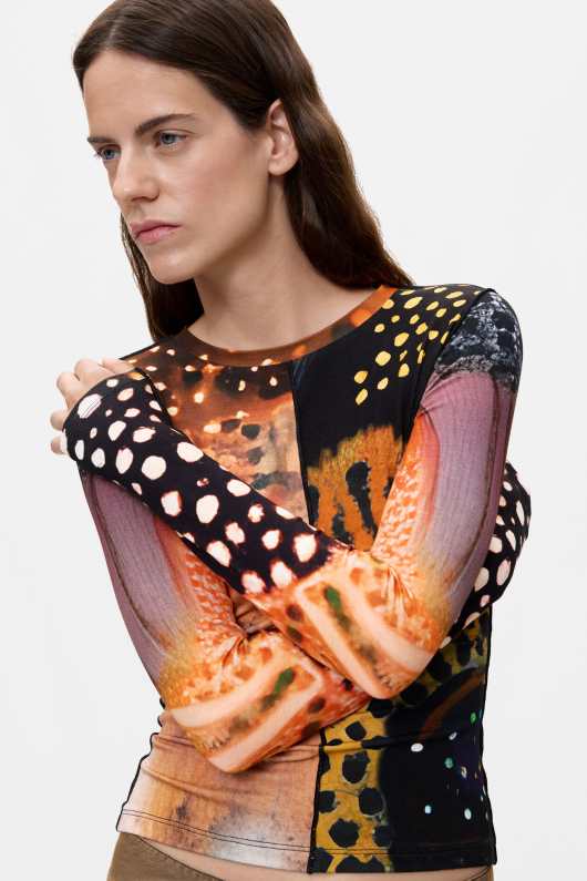 BLUZA CU PRINT