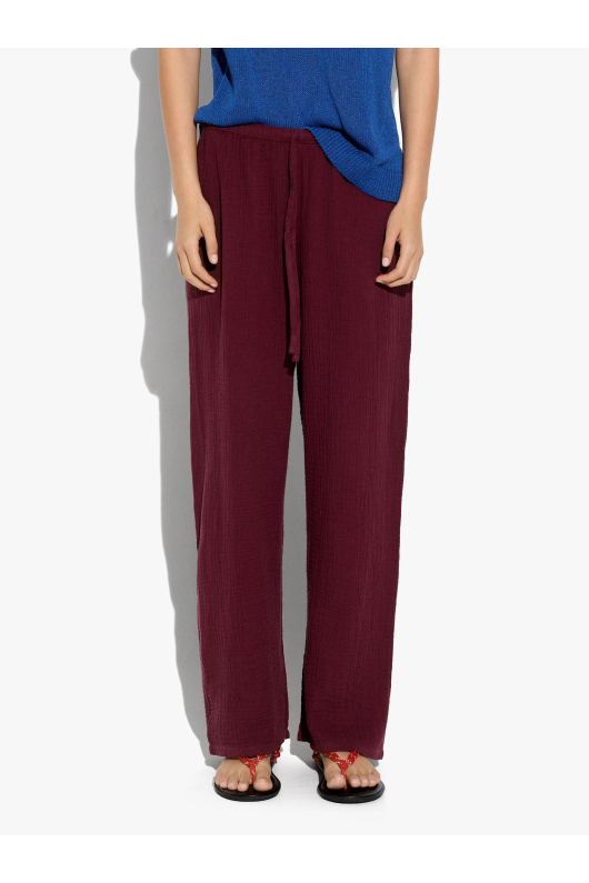 PANTALONI BORDO