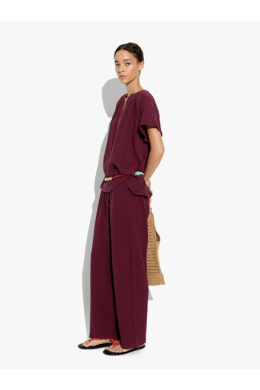 PANTALONI BORDO