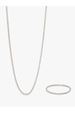 SET BRATARA SI COLIER CU PIETRE