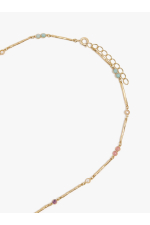 COLIER AURIU CU PIETRE MULTICOLORE