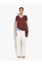 TRICOU CU DECOLTEU IN V