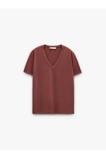 TRICOU CU DECOLTEU IN V