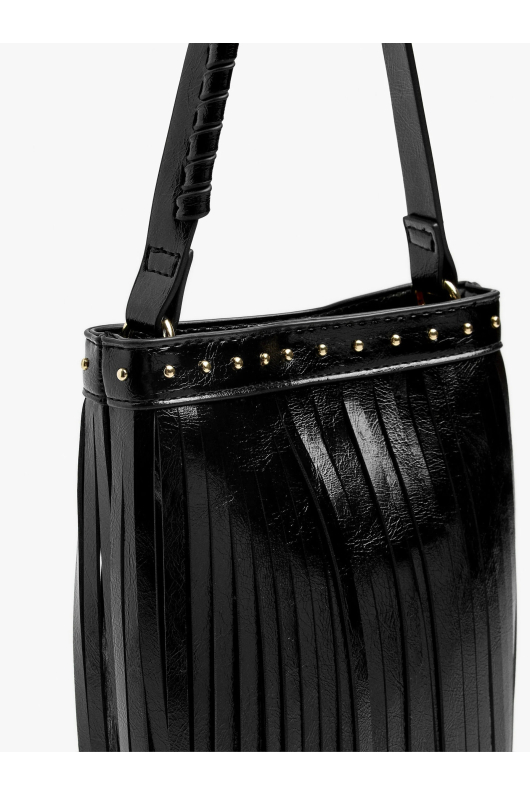 GEANTA BUCKET CU FRANJURI