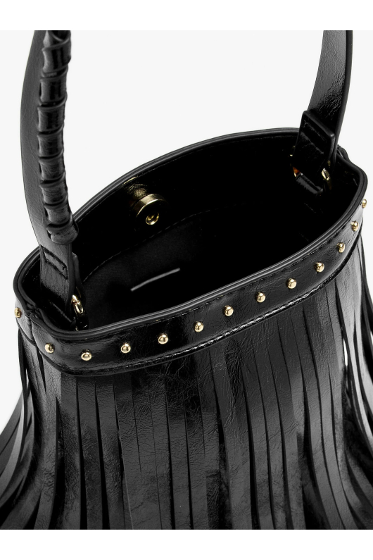 GEANTA BUCKET CU FRANJURI